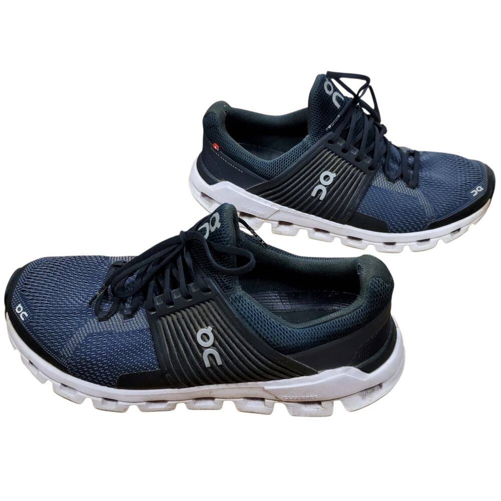 On Cloud Helion Sneakers Shoes Womens Size 9.5 Blue Crossfit Lace Up Cloudtec - Picture 12 of 13
